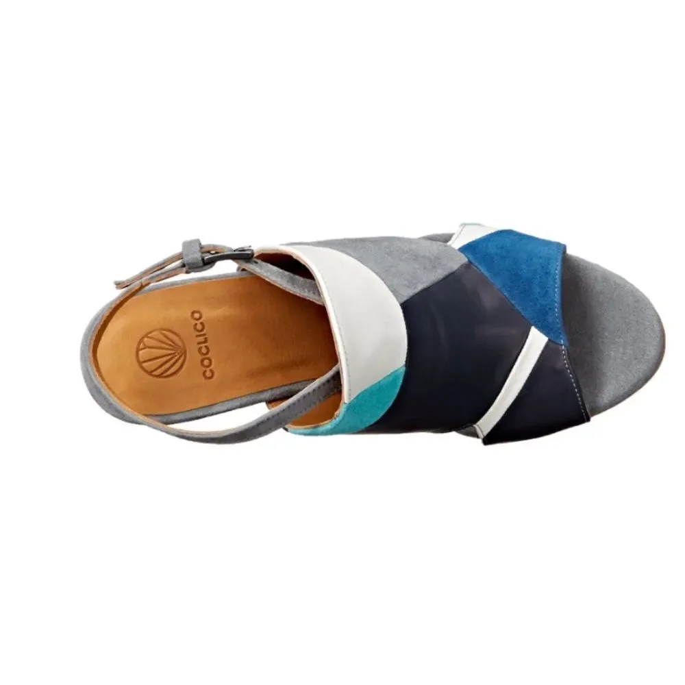 ‎Coclico Women's Jordy Wedge Sandals